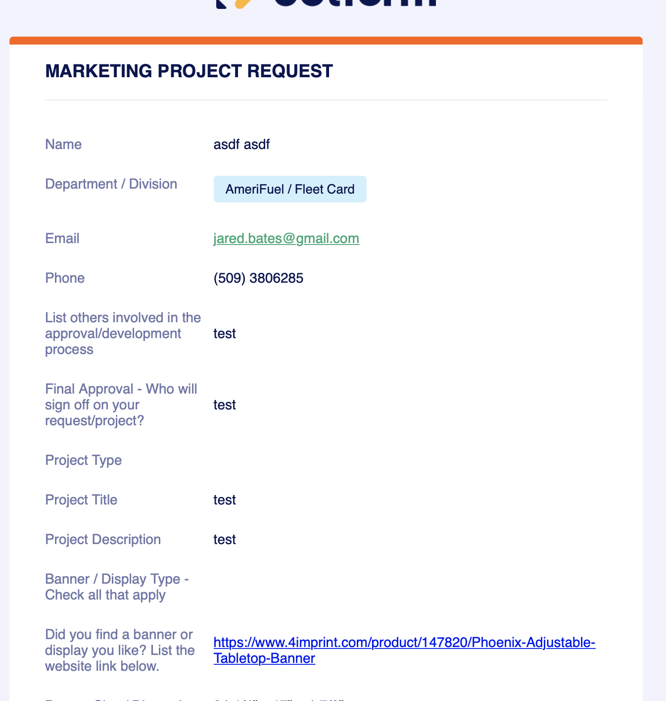 Notification Email Checkbox items not showing in email